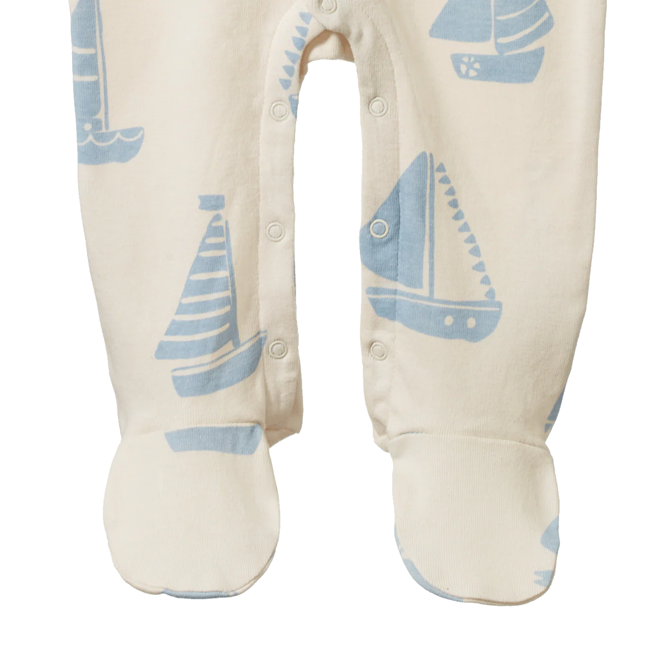 Snap Footie - Regatta Blue