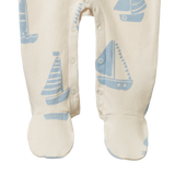 Snap Footie - Regatta Blue
