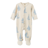 Snap Footie - Regatta Blue