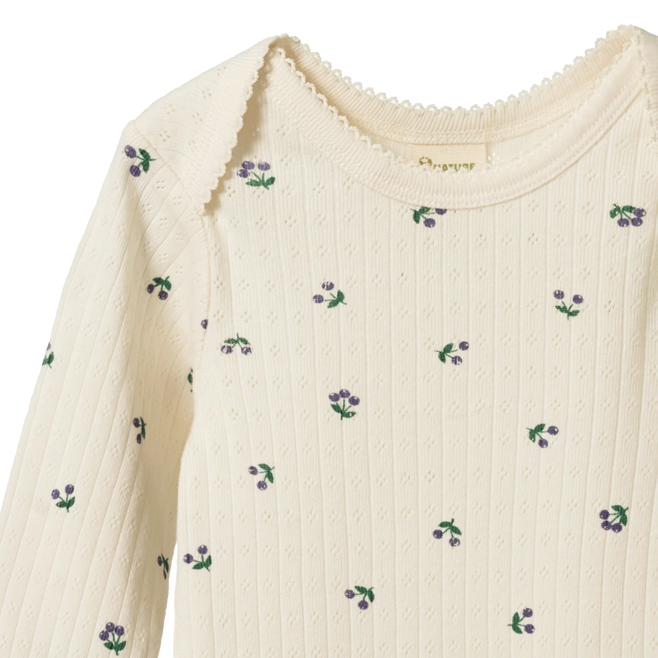 Pointelle Bodysuit - Winter Berry