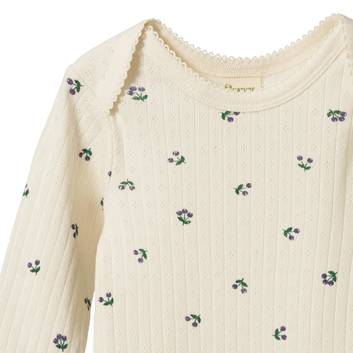 Pointelle Bodysuit - Winter Berry