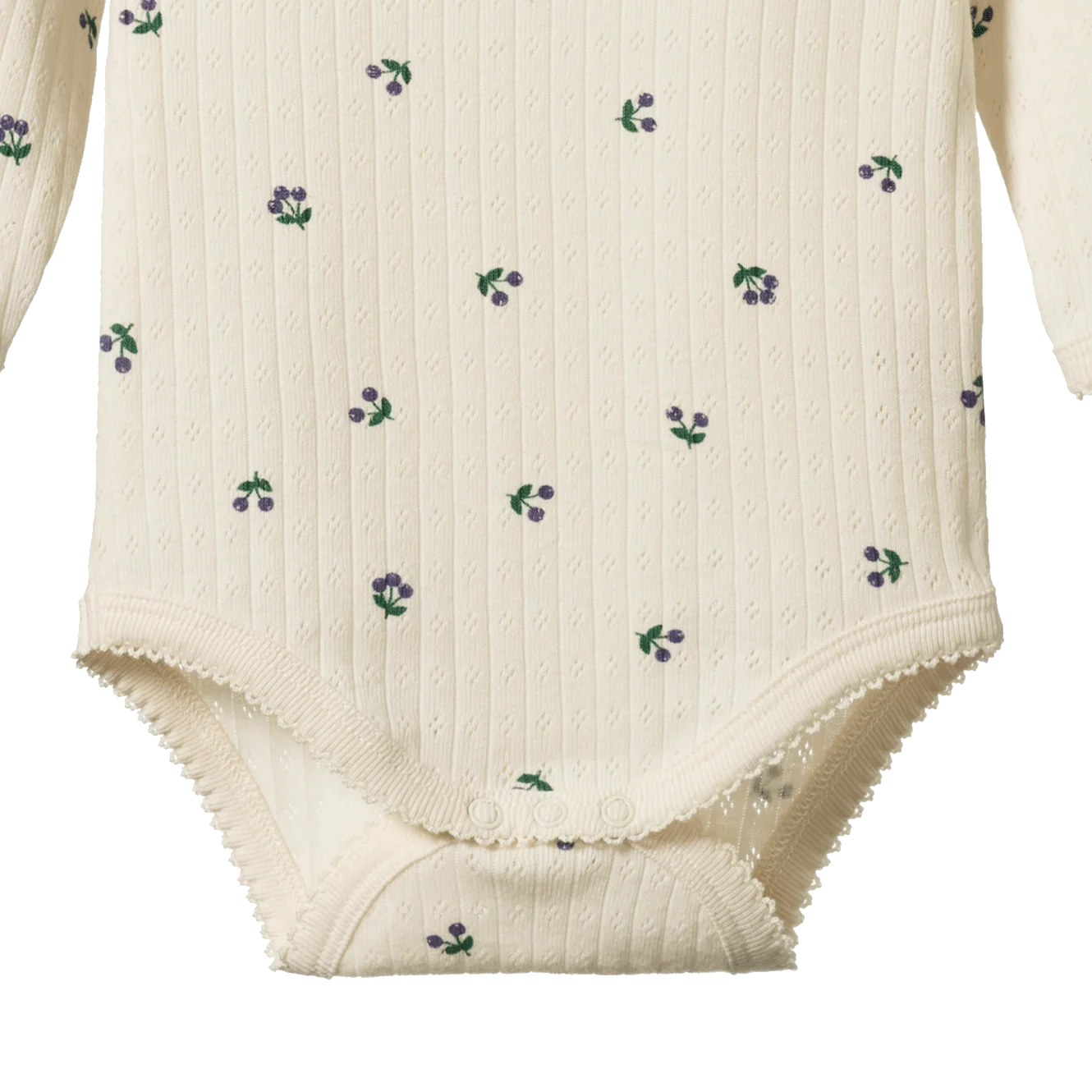 Pointelle Bodysuit - Winter Berry