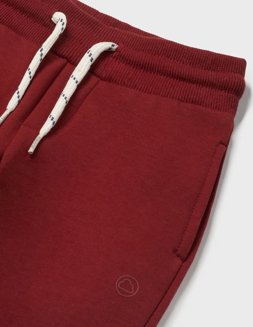 Basic Fleece Joggers - Cherry FINAL SALE