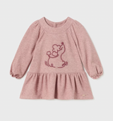 Skirted Dress - Embroidered Pup FINAL SALE
