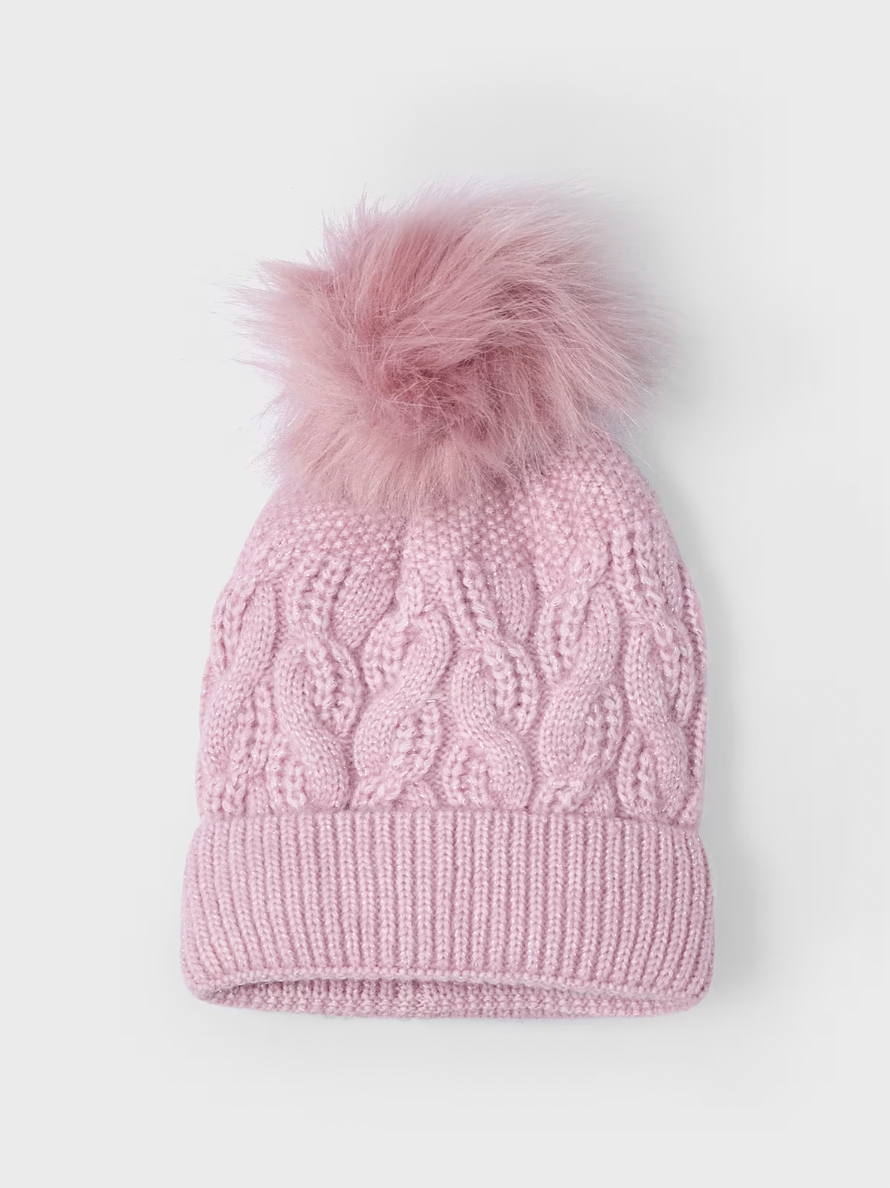 Pom Pom Hat - Rosy