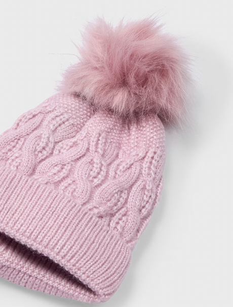 Pom Pom Hat - Rosy