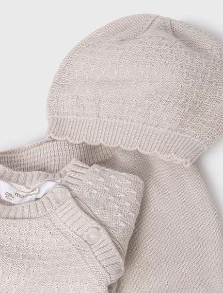 Knit New Baby Gift Set - Beige FINAL SALE
