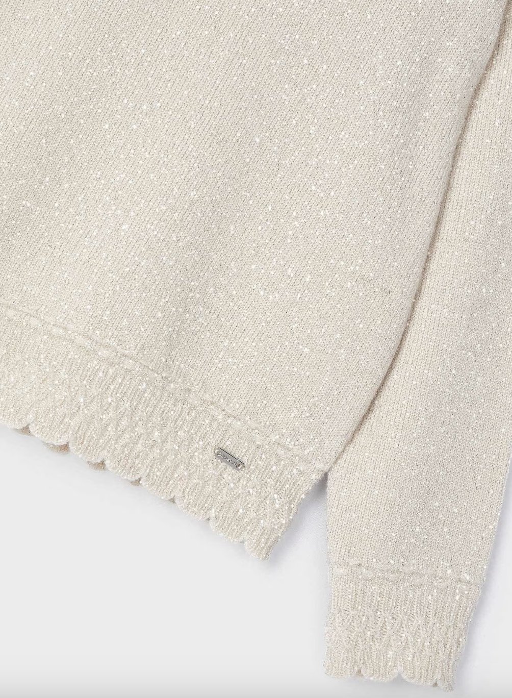 Scallop Hem Sweater - Ginger FINAL SALE