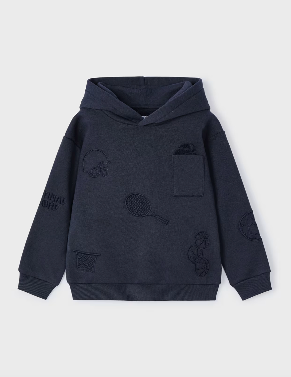 Embroidered Hoodie - Sports FINAL SALE