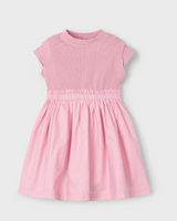 Skirted Cap Sleeve Dress - Rose
