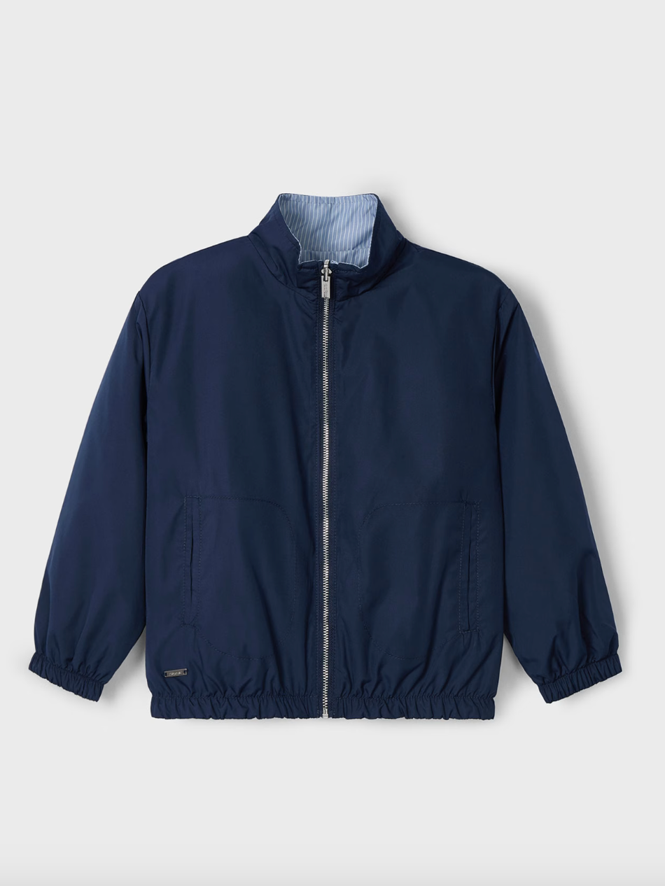 Reversible Windbreaker - Navy