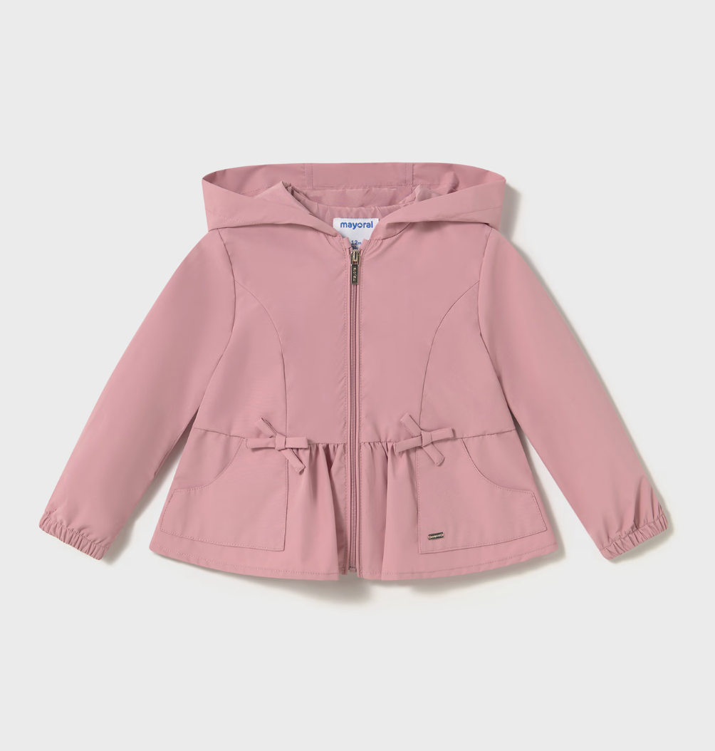 Hooded Windbreaker - Blush