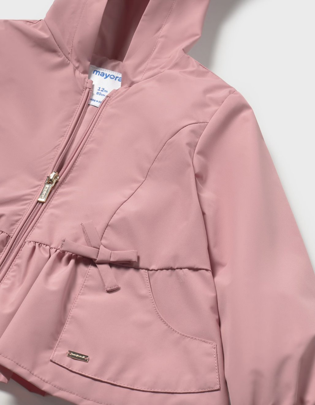 Hooded Windbreaker - Blush
