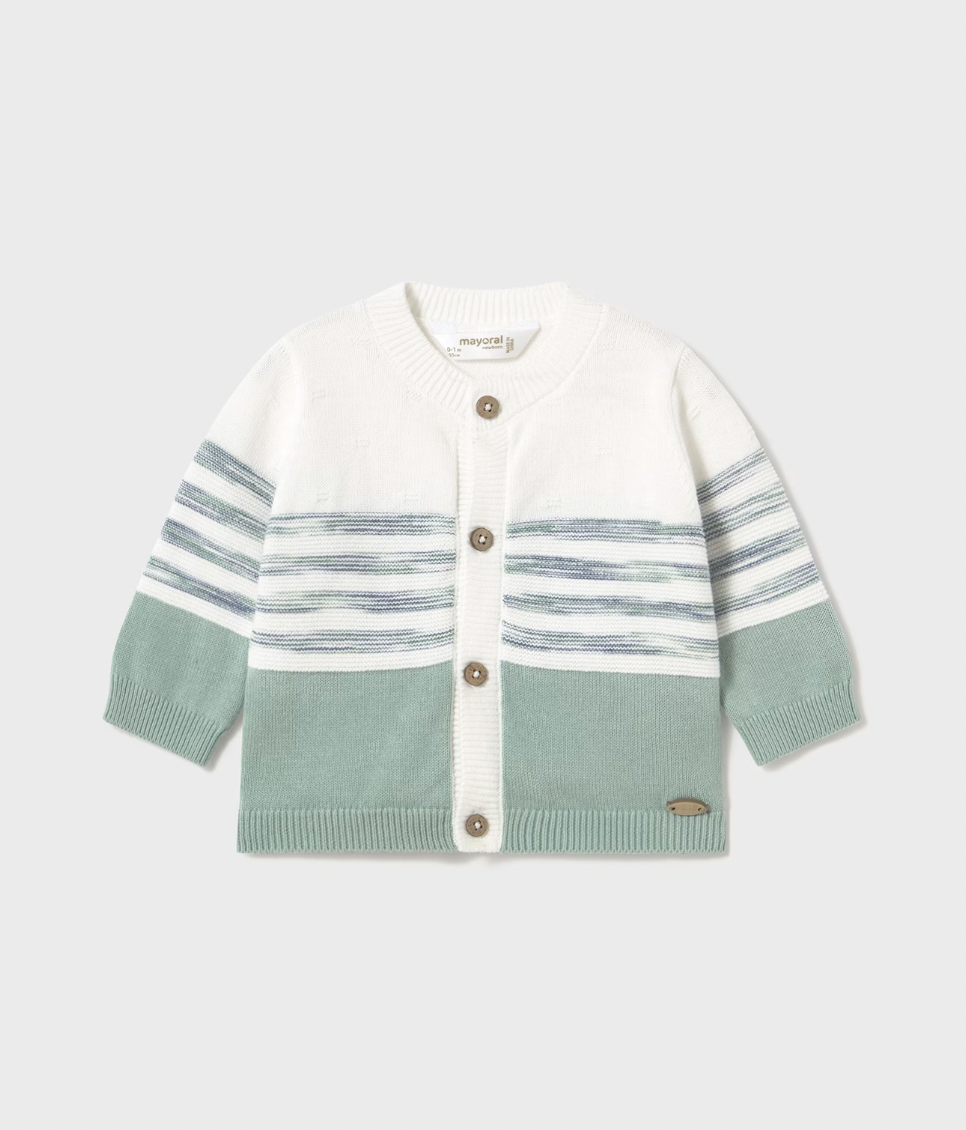 Cardigan and Suspender Outfit - Mint