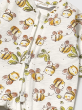 Zip Romper - Bee