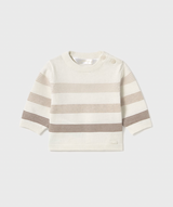 Striped Sweater - Frappe