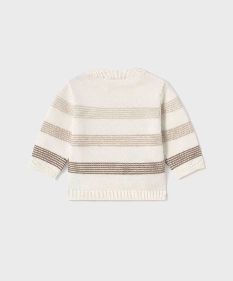 Striped Sweater - Frappe