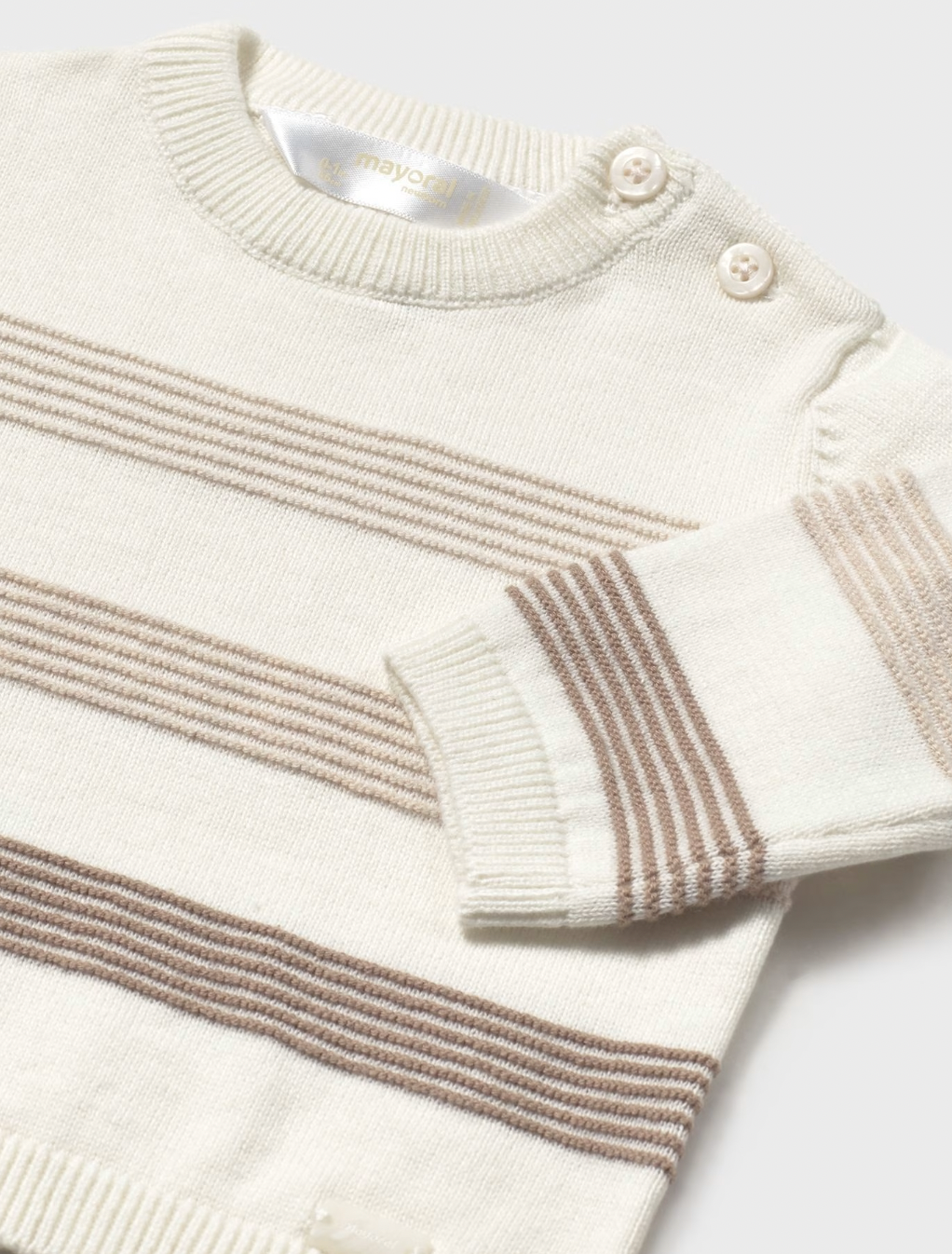 Striped Sweater - Frappe