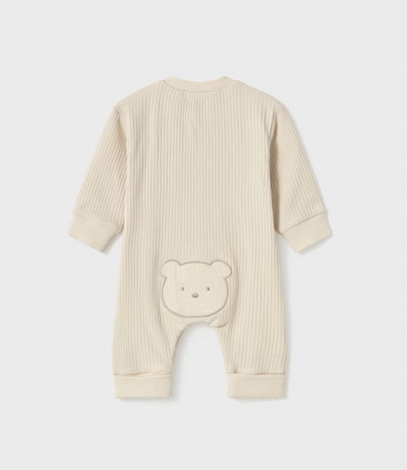 Snap Romper - Oat