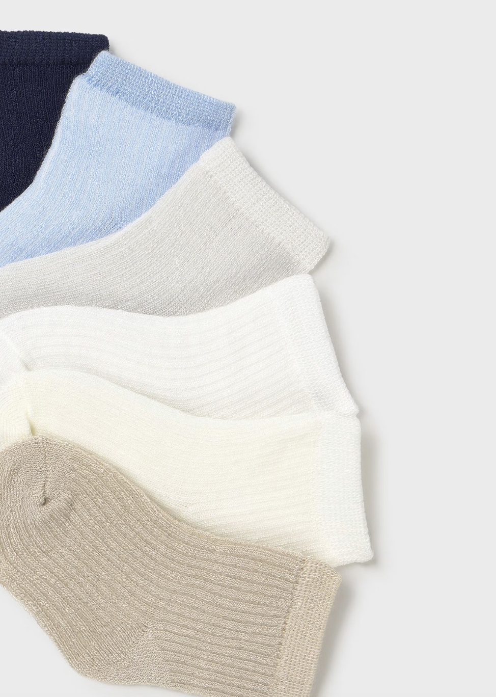 Set of 6 Socks - Blue