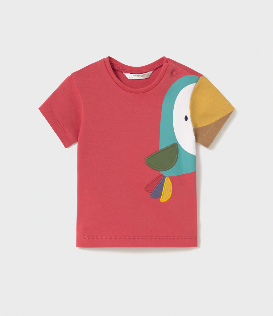 Graphic Sleeve Tee - Parrot