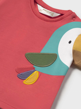 Graphic Sleeve Tee - Parrot