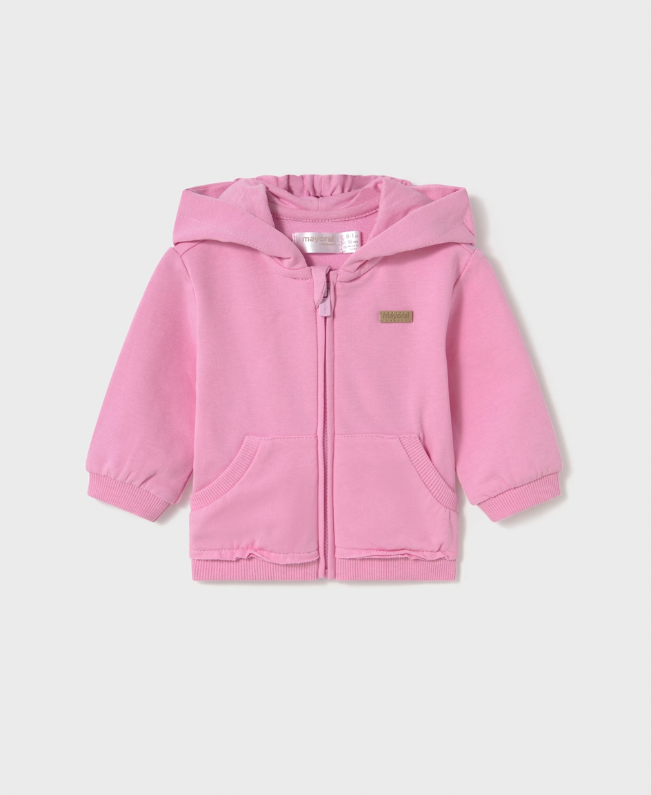 Zip Up Hoodie - Bubblegum