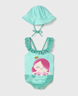 Swimsuit and Hat - Mermaid