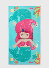 Towel Poncho - Mermaid