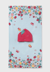 Towel Poncho - Jade Floral