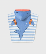 Towel Poncho - Shark