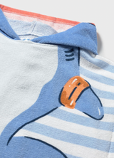 Towel Poncho - Shark