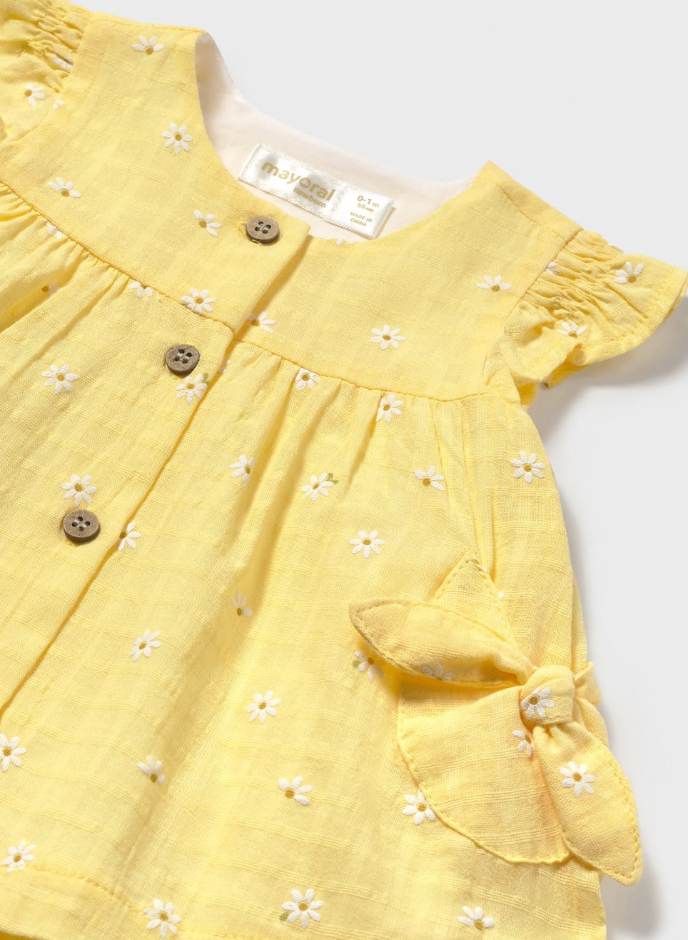 Button Dress and Bloomers - Daisy
