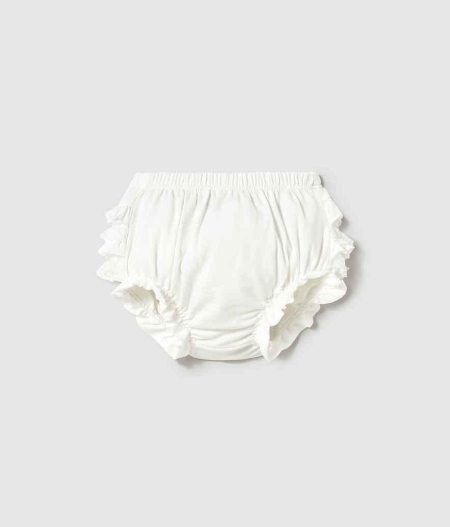 Ruffle Bloomers - Natural