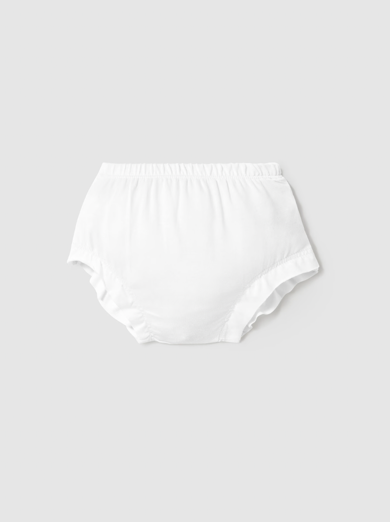 Ruffle Bloomers - White