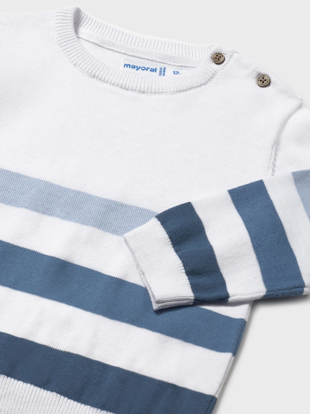 Classic Sweater - Blue Stripes
