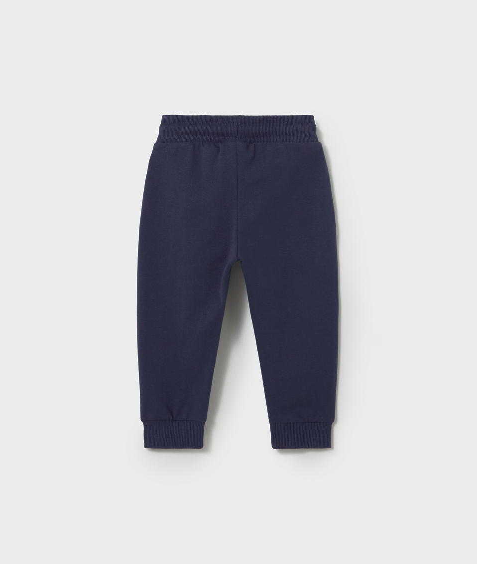 Basic Fleece Joggers - Navy