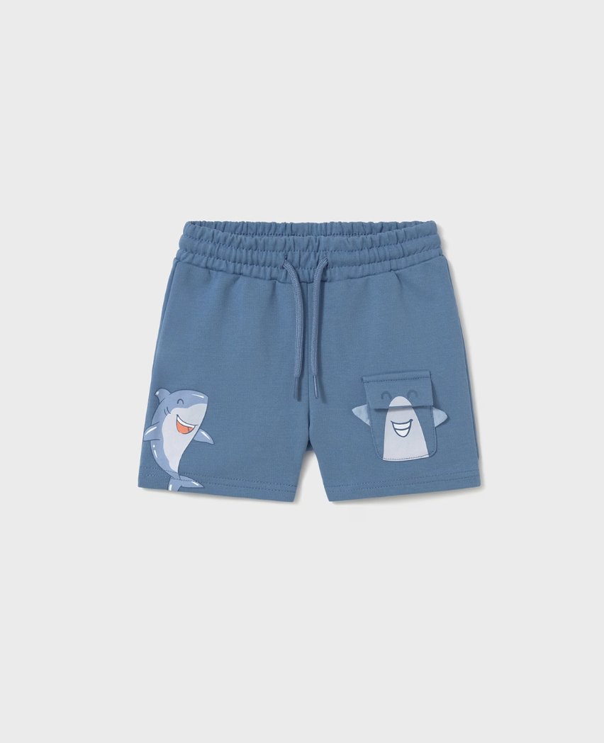 Fleece Shorts - Shark