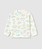 Graphic Pullover - Dinosaurs