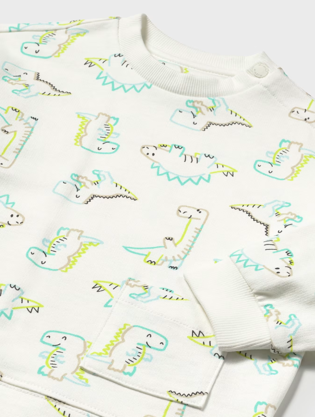 Graphic Pullover - Dinosaurs