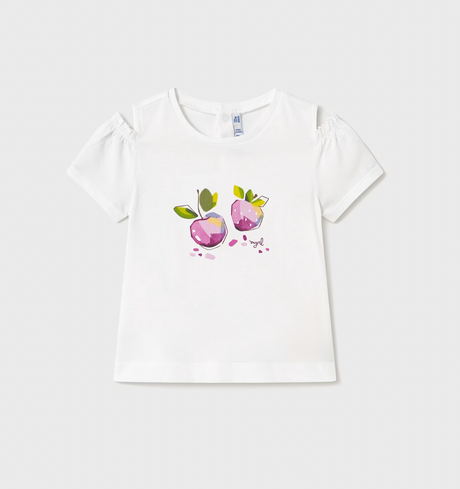 Graphic Tee and Leggings - Cherry
