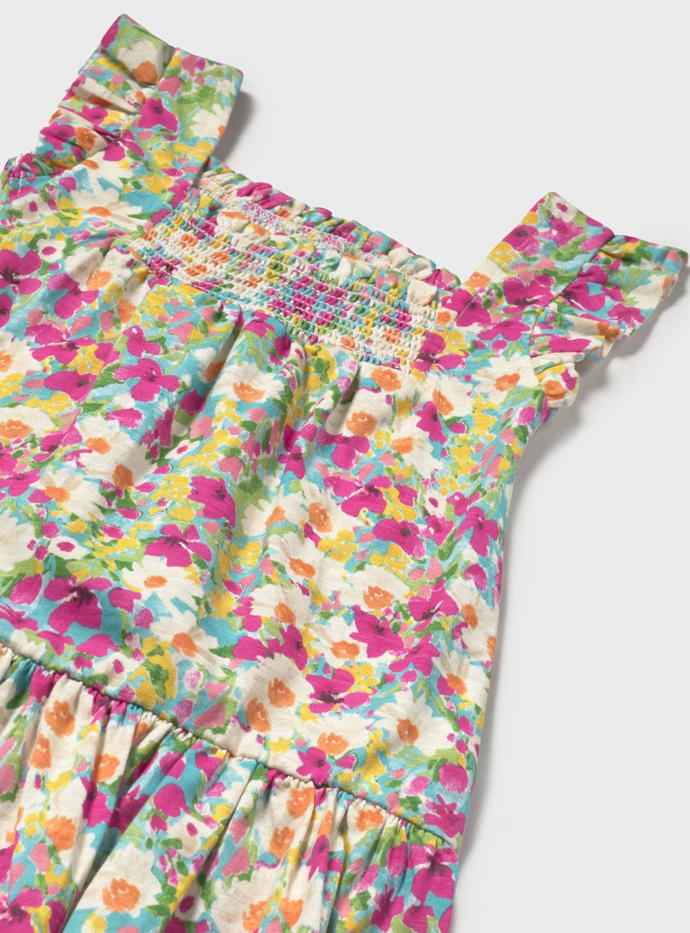 Smocked Dress - Bright Floral FINAL SALE