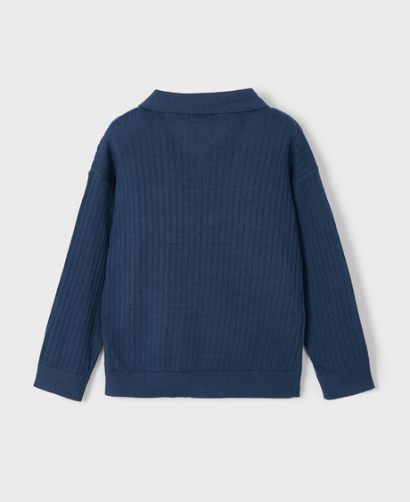 Polo Sweater - Midnight