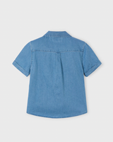Short Sleeve Button Down - Denim