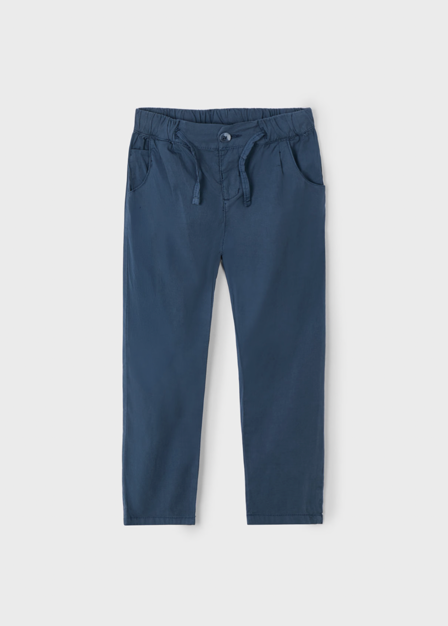 Drawstring Chinos - Midnight