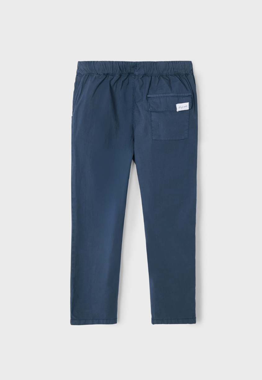 Drawstring Chinos - Midnight