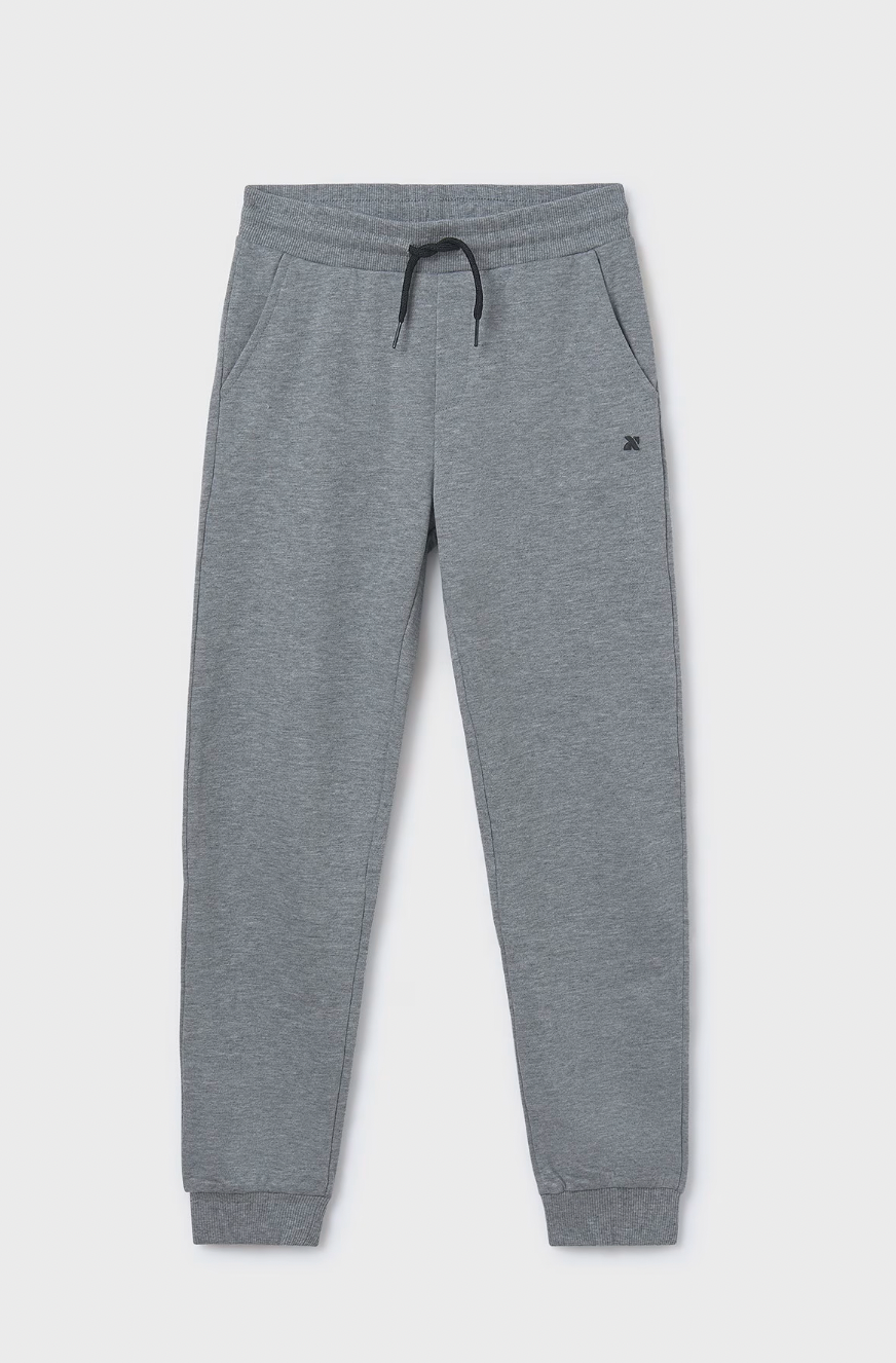 Basic Fleece Joggers - Heather Grey