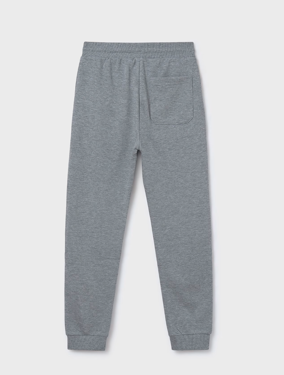 Basic Fleece Joggers - Heather Grey