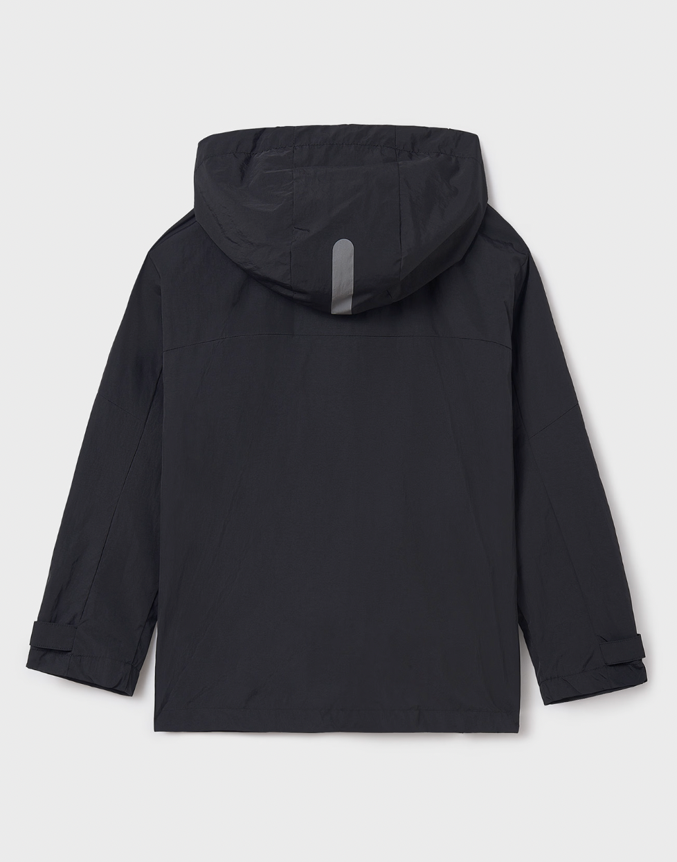 Hooded Windbreaker - Black FINAL SALE
