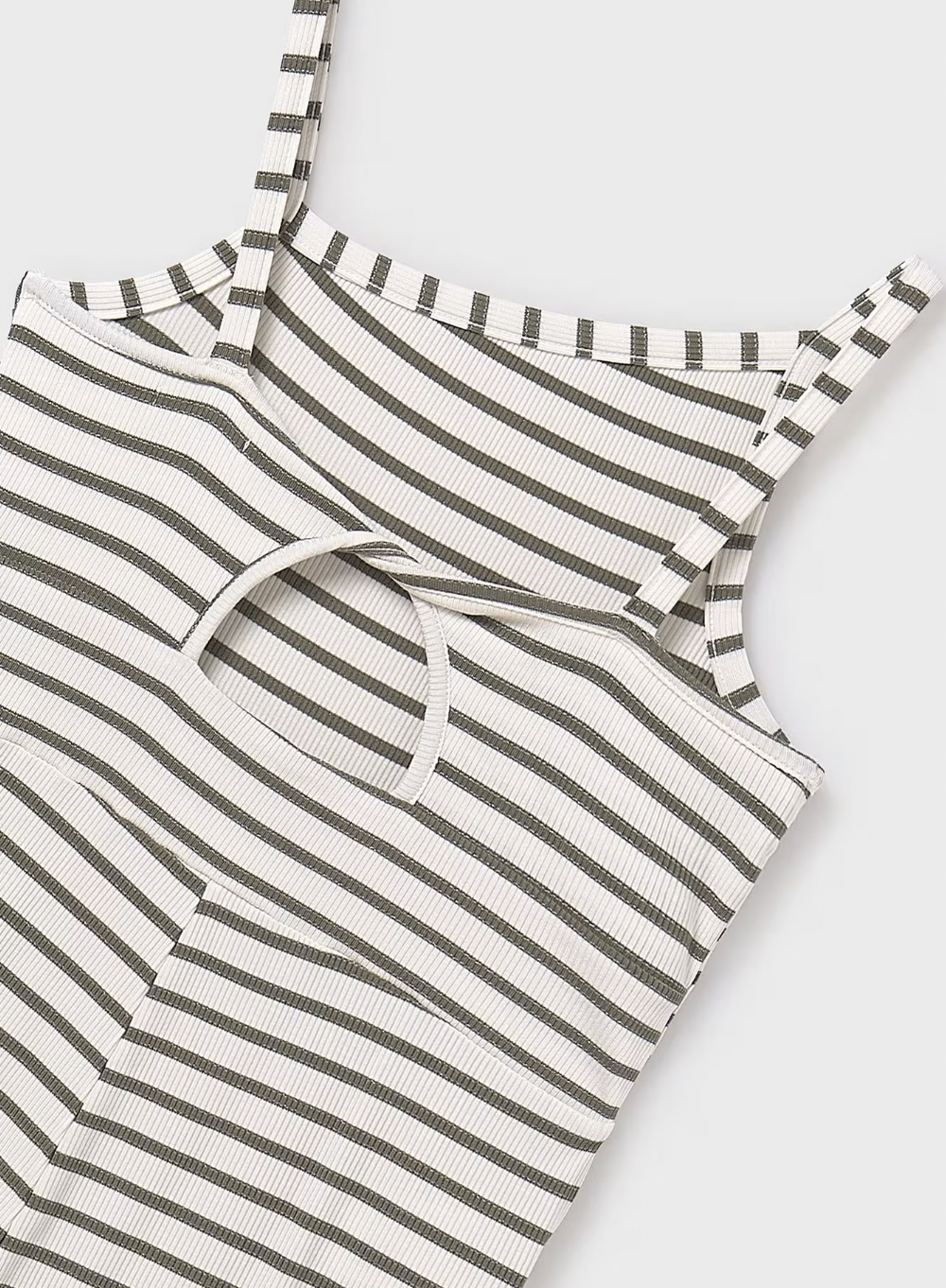 Striped Jumpsuit - Bayleaf